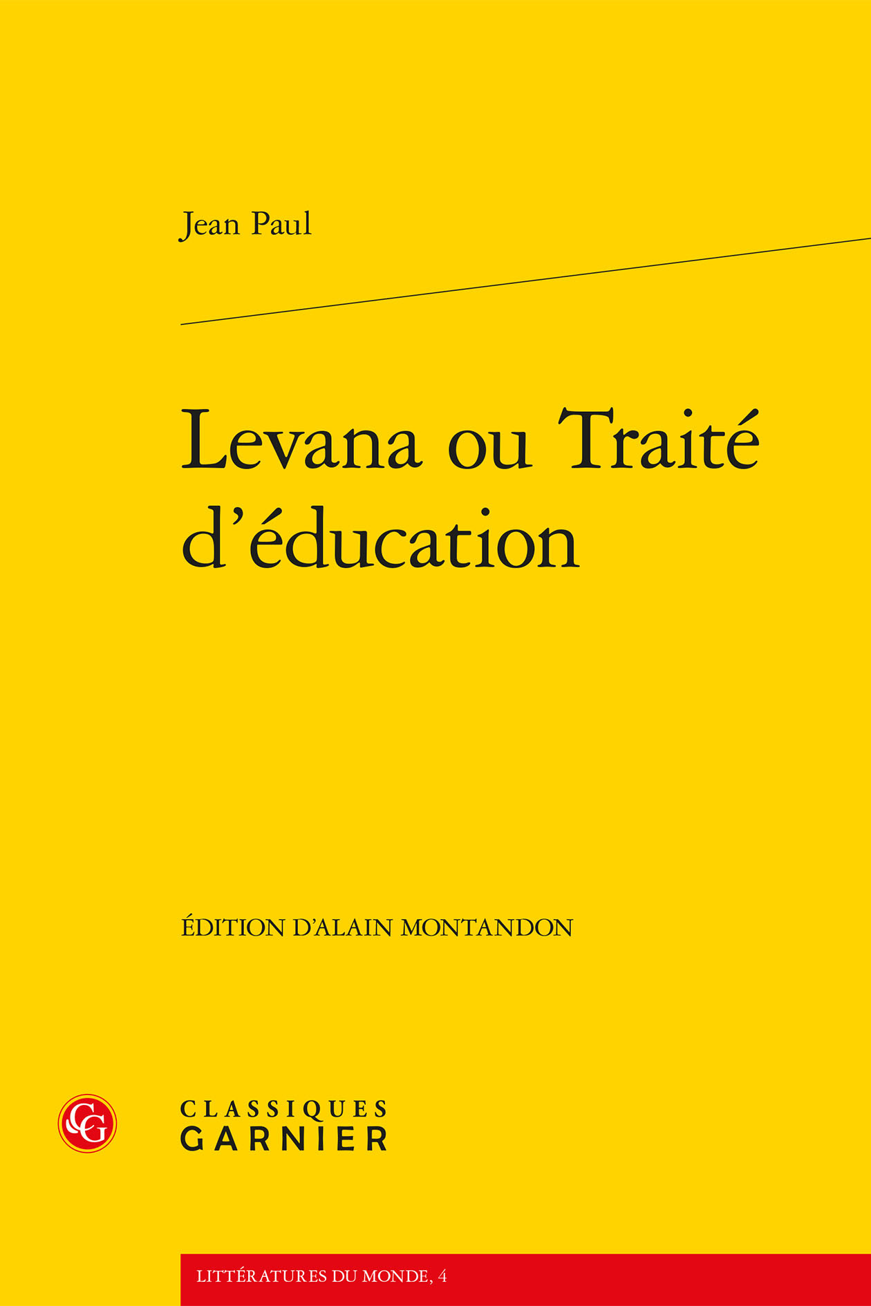 Levana ou Traité d'éducation