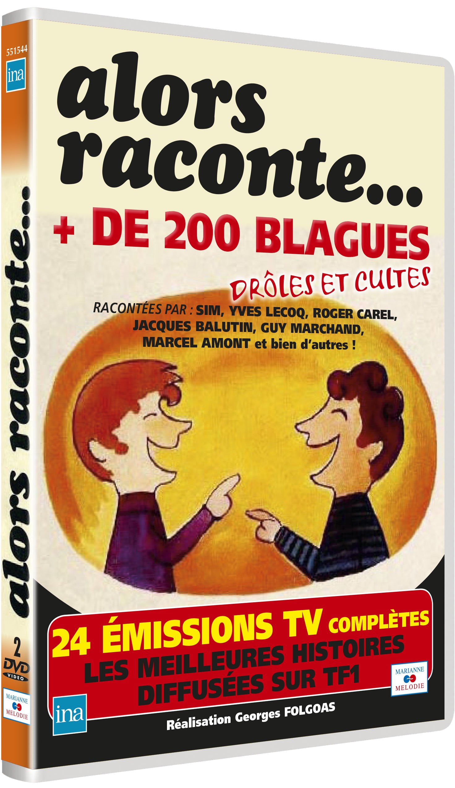 ALORS RACONTE PLUS DE 200 BLAGUES2 DVD