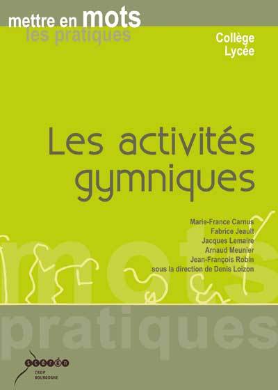 Les activités gymniques - mettre en mots les pratiques