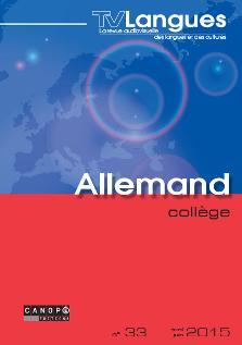 TVLANGUES ALLEMAND COLLEGE N 33 MAI 2015