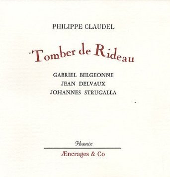 Tomber de rideau
