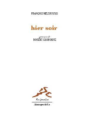 Hier soir