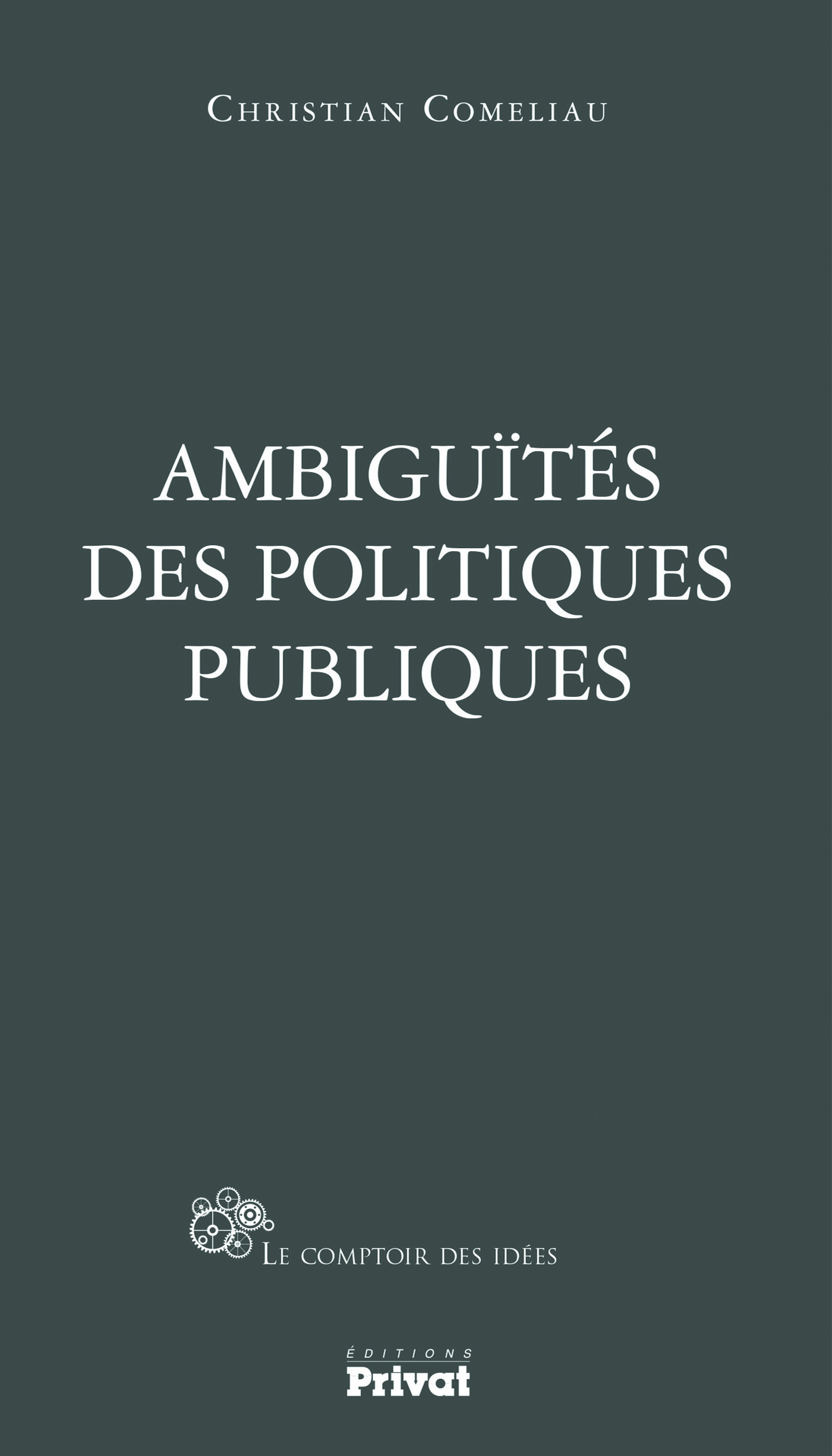 AMBIGUITES DES POLITIQUES PUBLIQUES