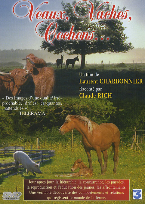 VEAUX VACHES & COCHONS - DVD  ANIMAUX DE LA FERME