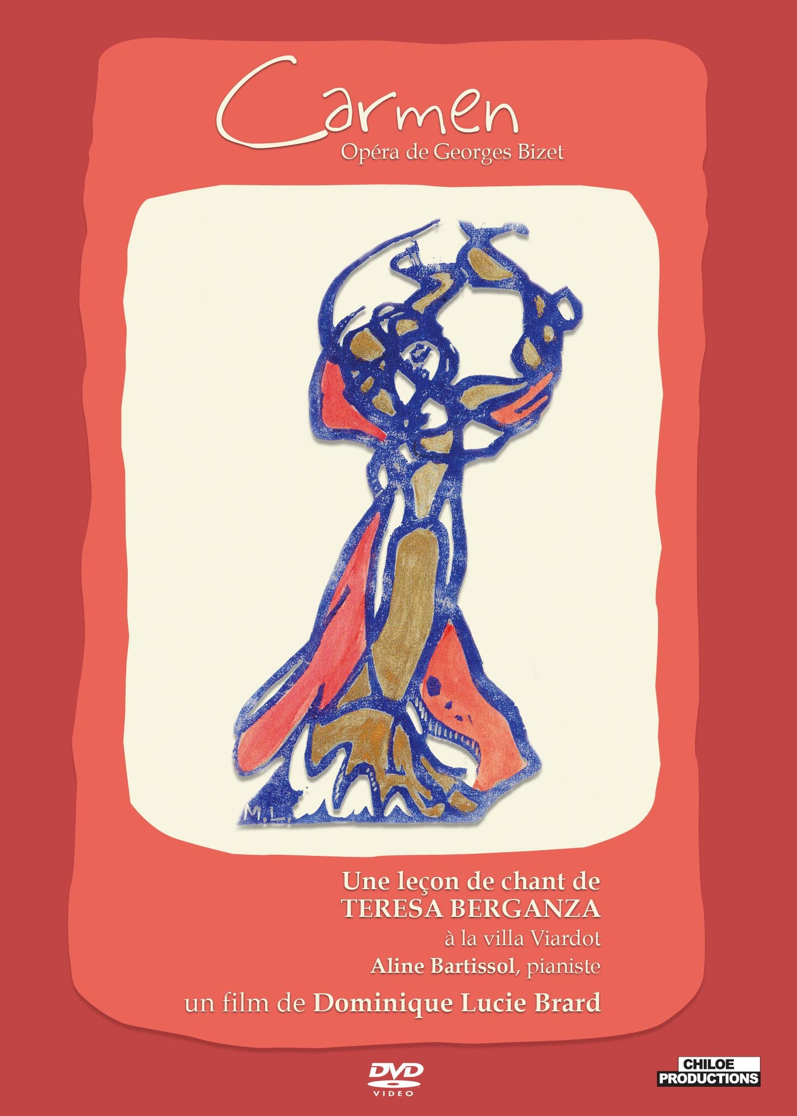 CARMEN, LECON DE CHANT - DVD  TERESA BERGANZA