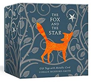 The Fox and the Star Gift Tags with Mettalic Cord /anglais