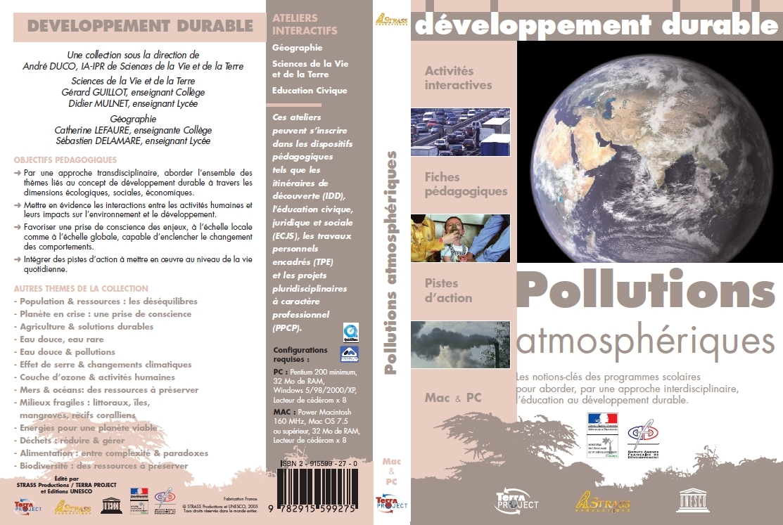 Pollutions atmosphériques - Les Enjeux du D. D 14 CD - Licence Bibliothèque+prêt