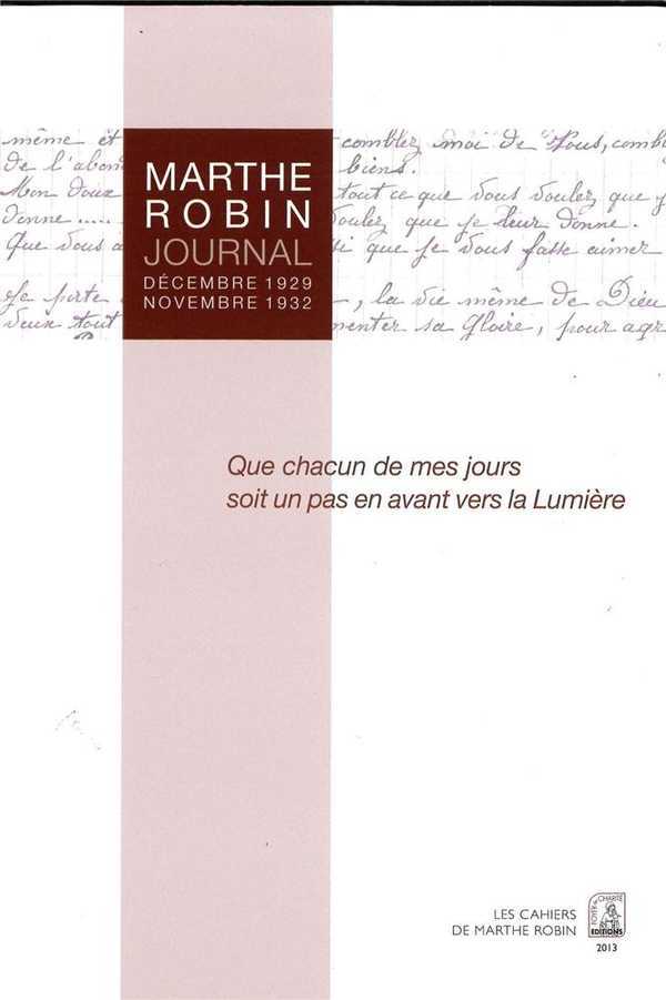 Journal - Décembre 1929 - Novembre 1932
