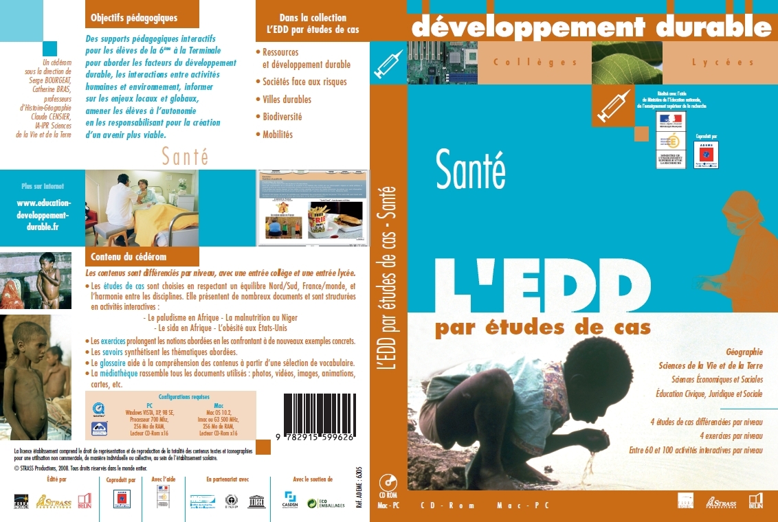 Santé - L'EDD par étude de cas 6 CDRom - Licence Bibliothèque+prêt