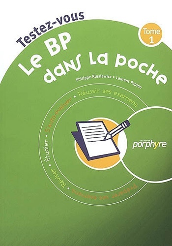 PACK LE BP DANS LA POCHE TOME 1 +  TOME 2