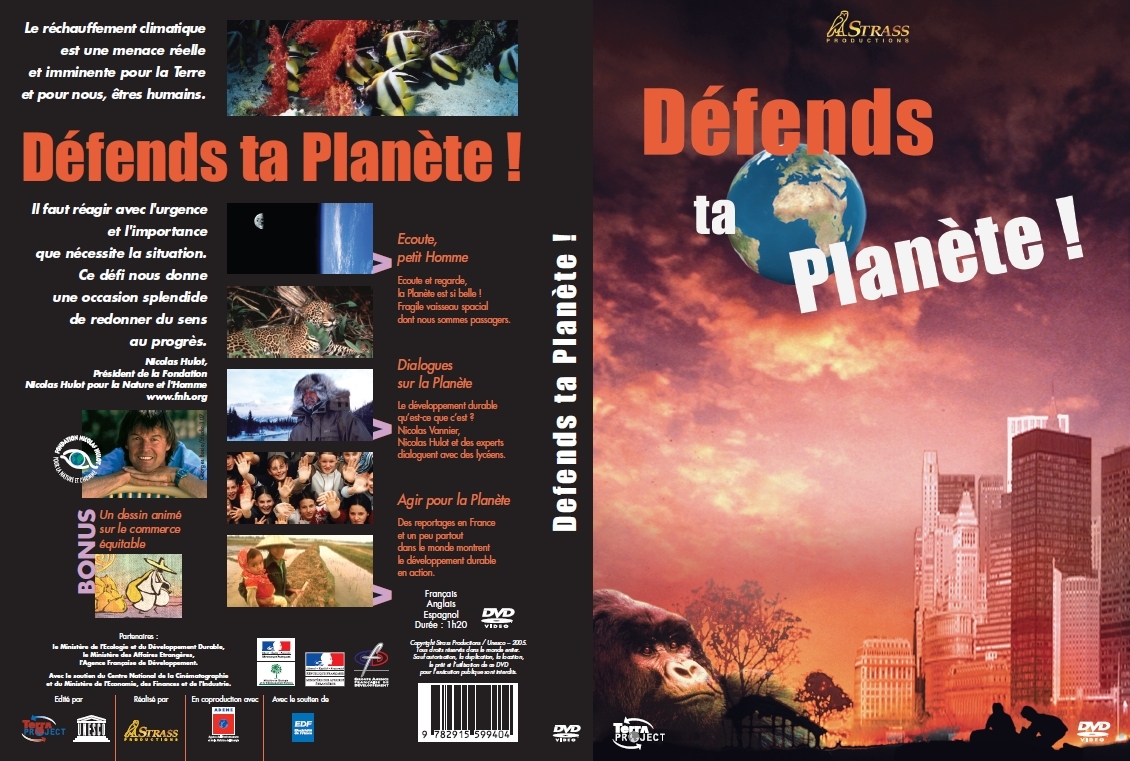 DVD - Défends ta Planète - Documentaire - Licence Bibliothèque+prêt