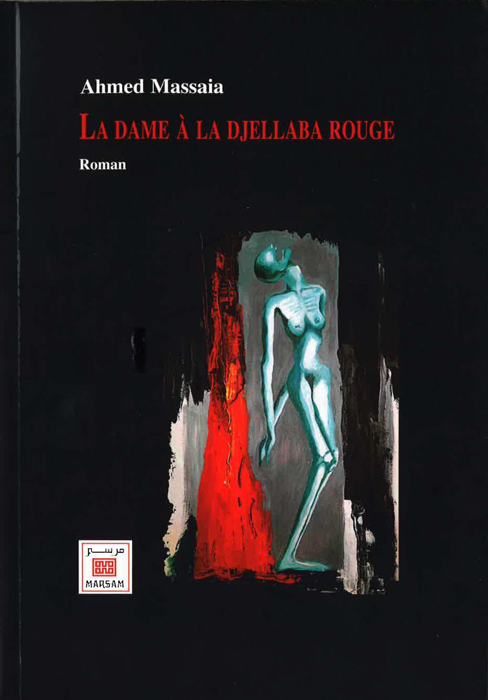 DAME à LA DJELLABA ROUGE LA