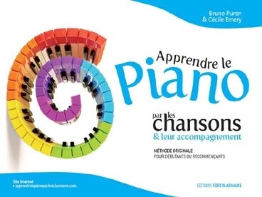 APPRENDRE LE PIANO PAR LES CHANSONS & LEUR ACCOMPAGNEMENT - 45 CHANSONS - VOLUME 1