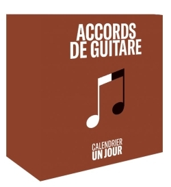 Calendrier Un jour - Accords de guitare