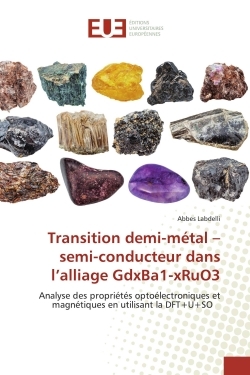 Transition demi-métal - semi-conducteur dans l'alliage GdxBa1-xRuO3