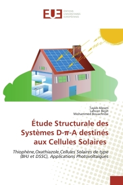 Étude Structurale des Systèmes D- -A destinés aux Cellules Solaires