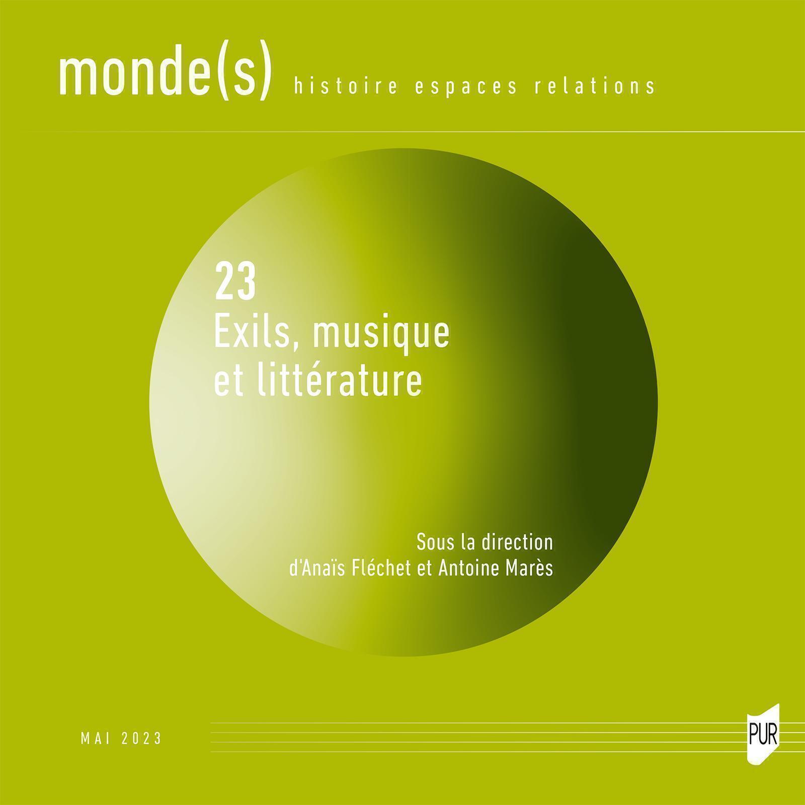 Exils, musique et littérature