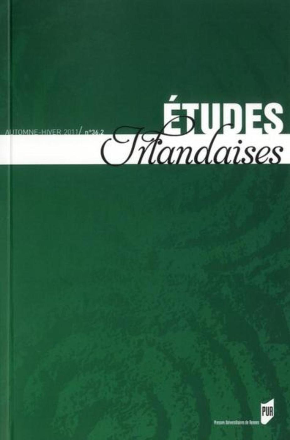 Etudes irlandaises 36 2