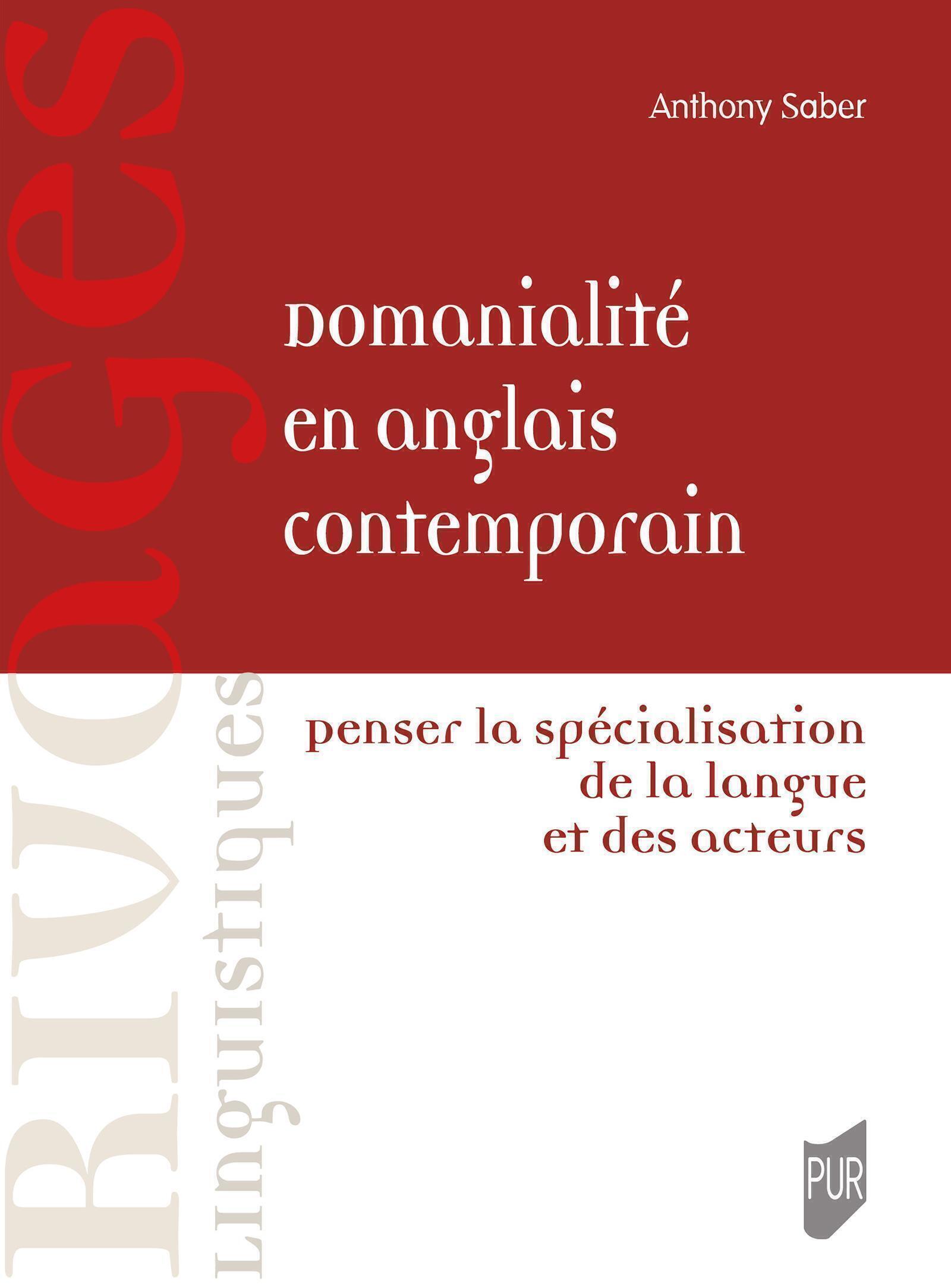 Domanialité en anglais contemporain