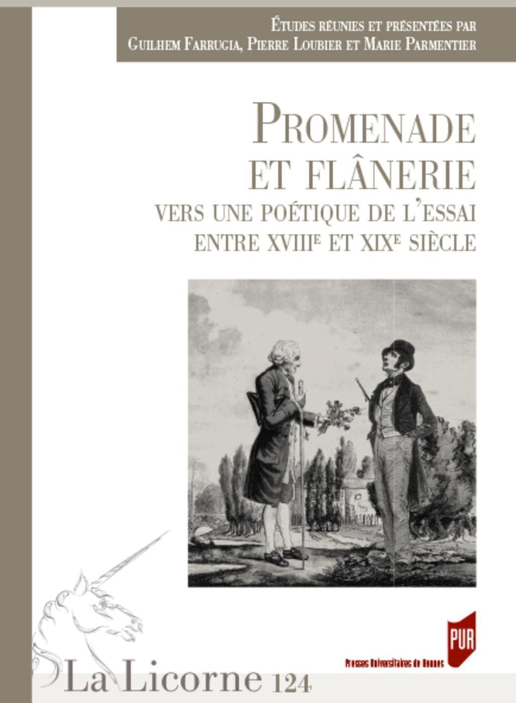 Promenade et flânerie