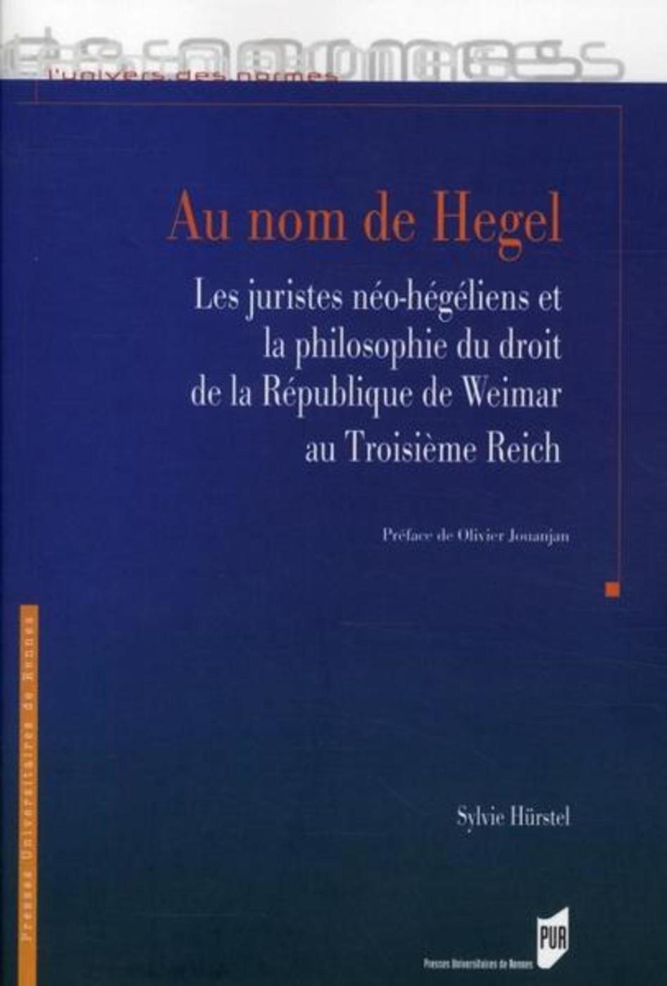 Au nom de Hegel