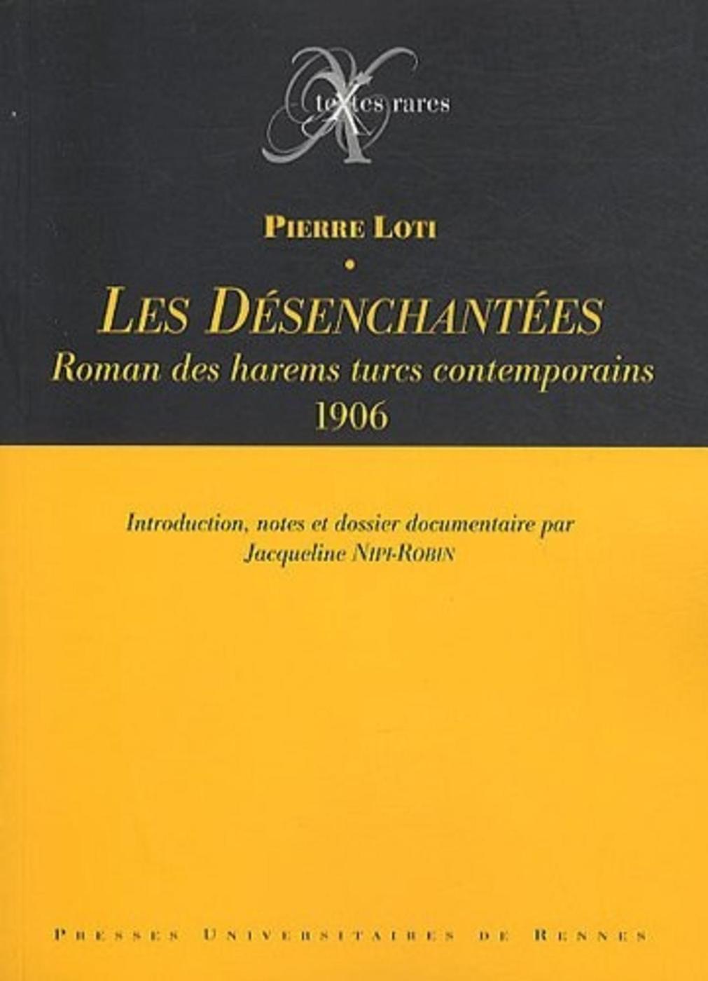 DESENCHANTEES ROMAN DES HAREMS TURCS CONTEMPORAINS