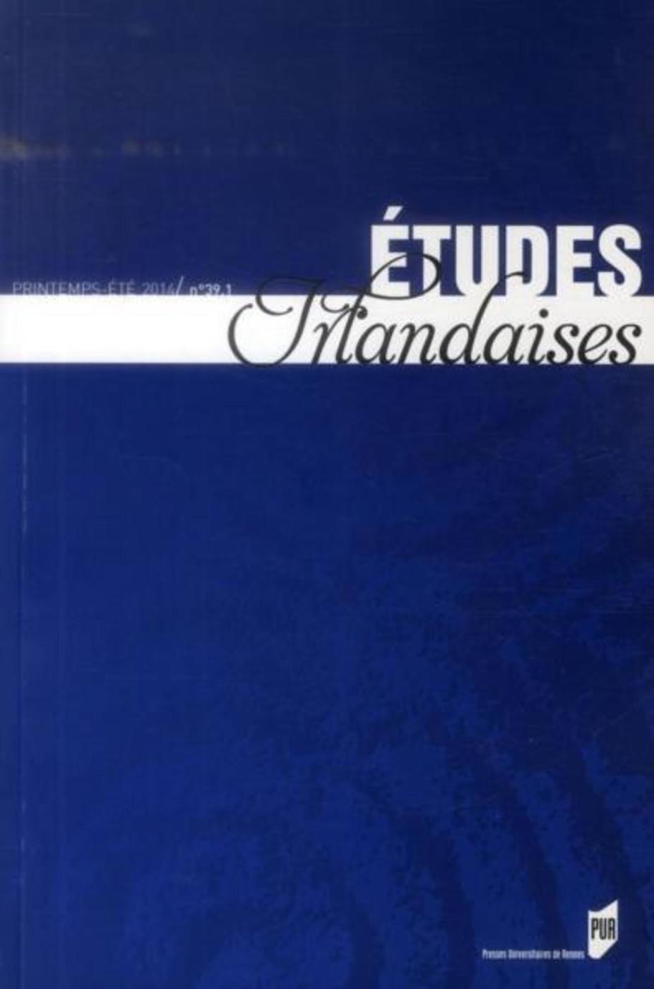 Etudes irlandaises 39/1
