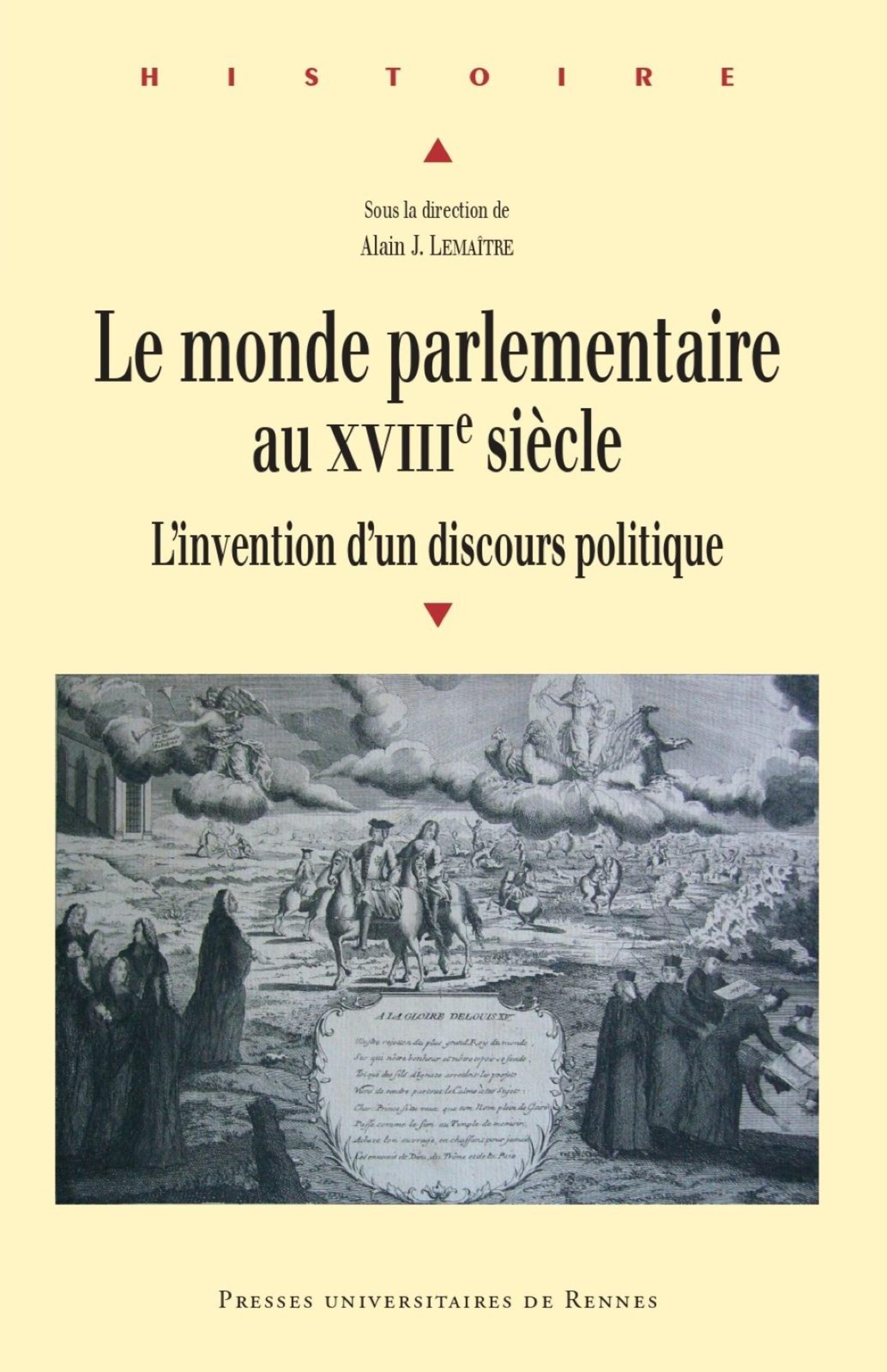 Le monde parlementaire au XVIIIe siècle