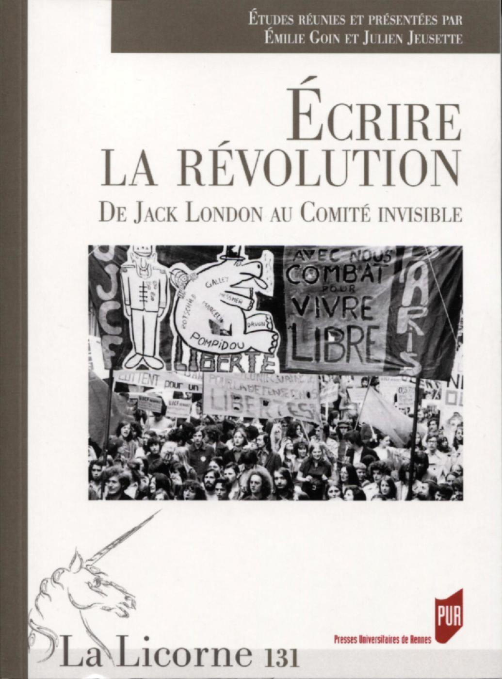 Écrire la révolution
