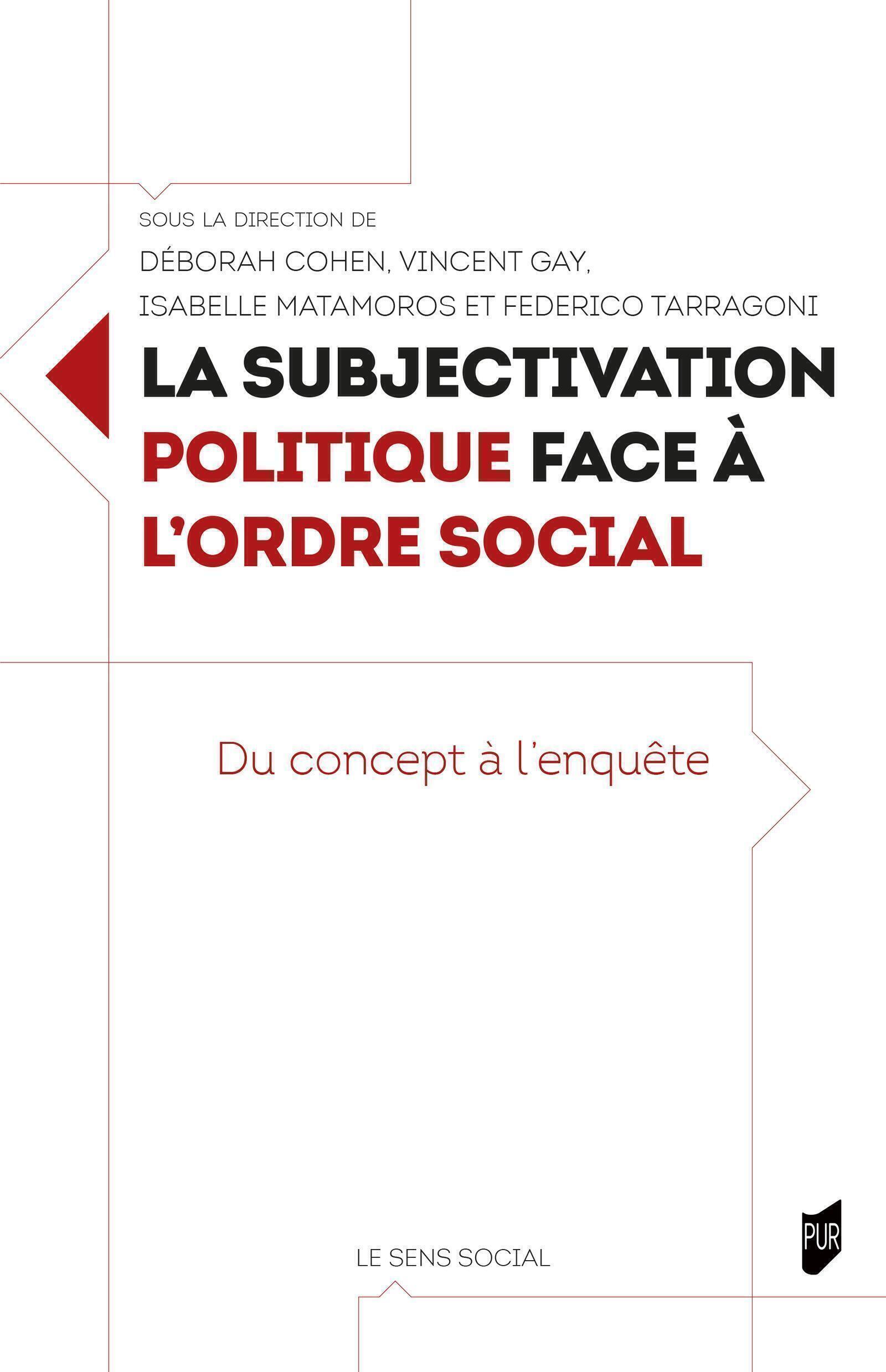 La subjectivation politique face à l'ordre social