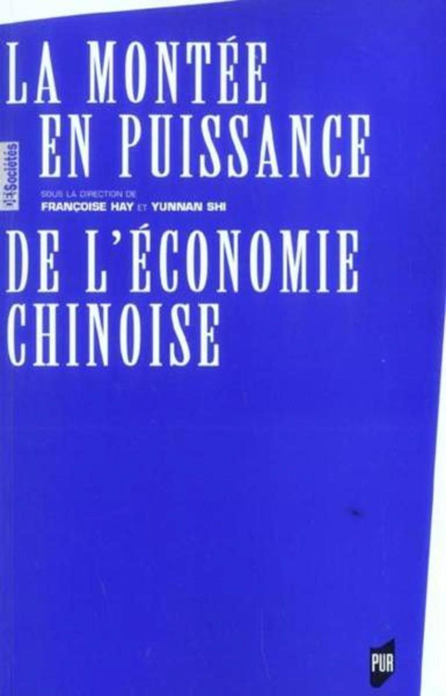 MONTEE EN PUISSANCE DE L ECONOMIE CHINOISE