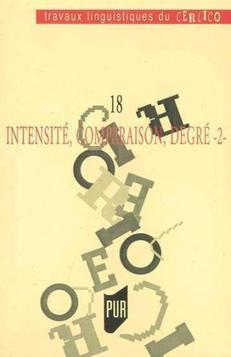 INTENSITE COMPARAISON DEGRE 2