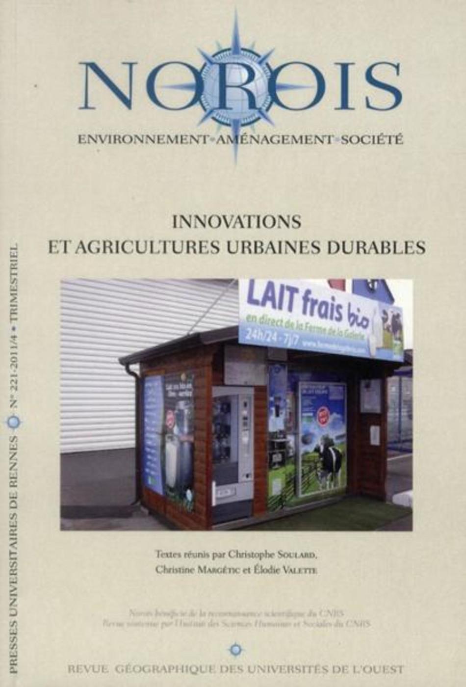 INNOVATIONS ET AGRICULTURES URBAINES DURABLES