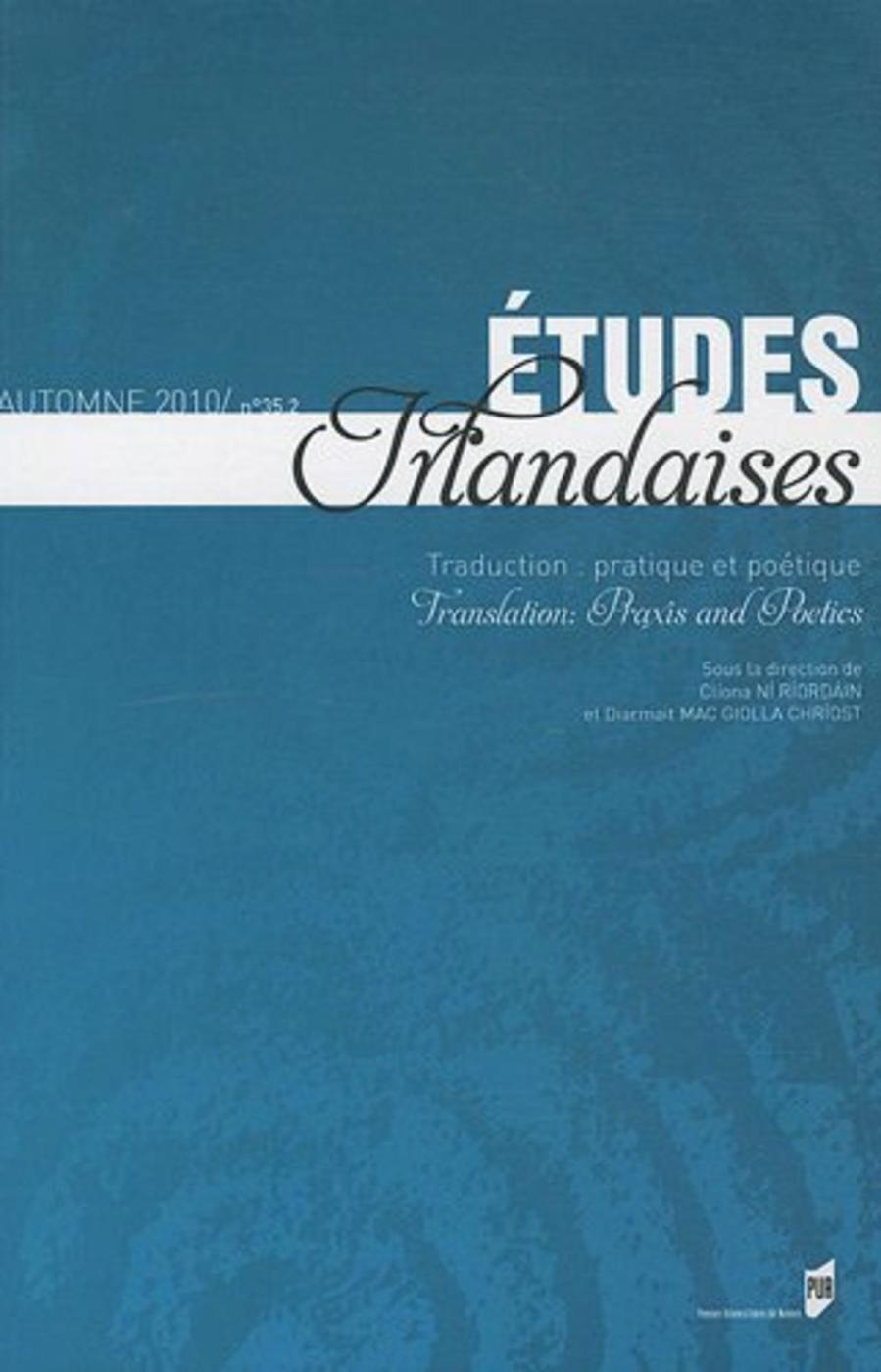 PRATIQUE ET POETIQUE