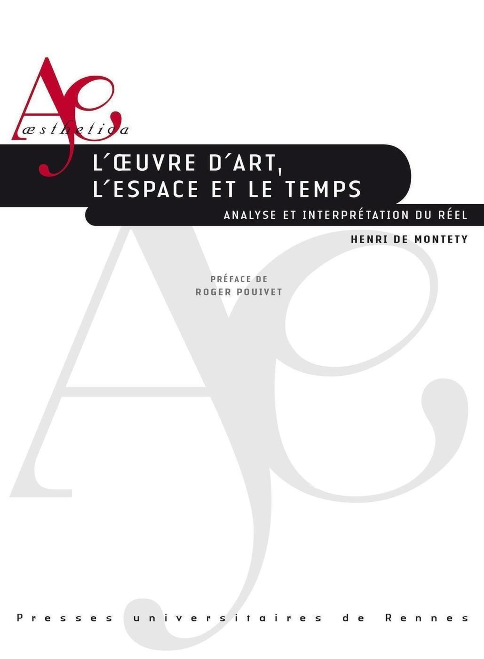 L'oeuvre d'art, l'espace et le temps