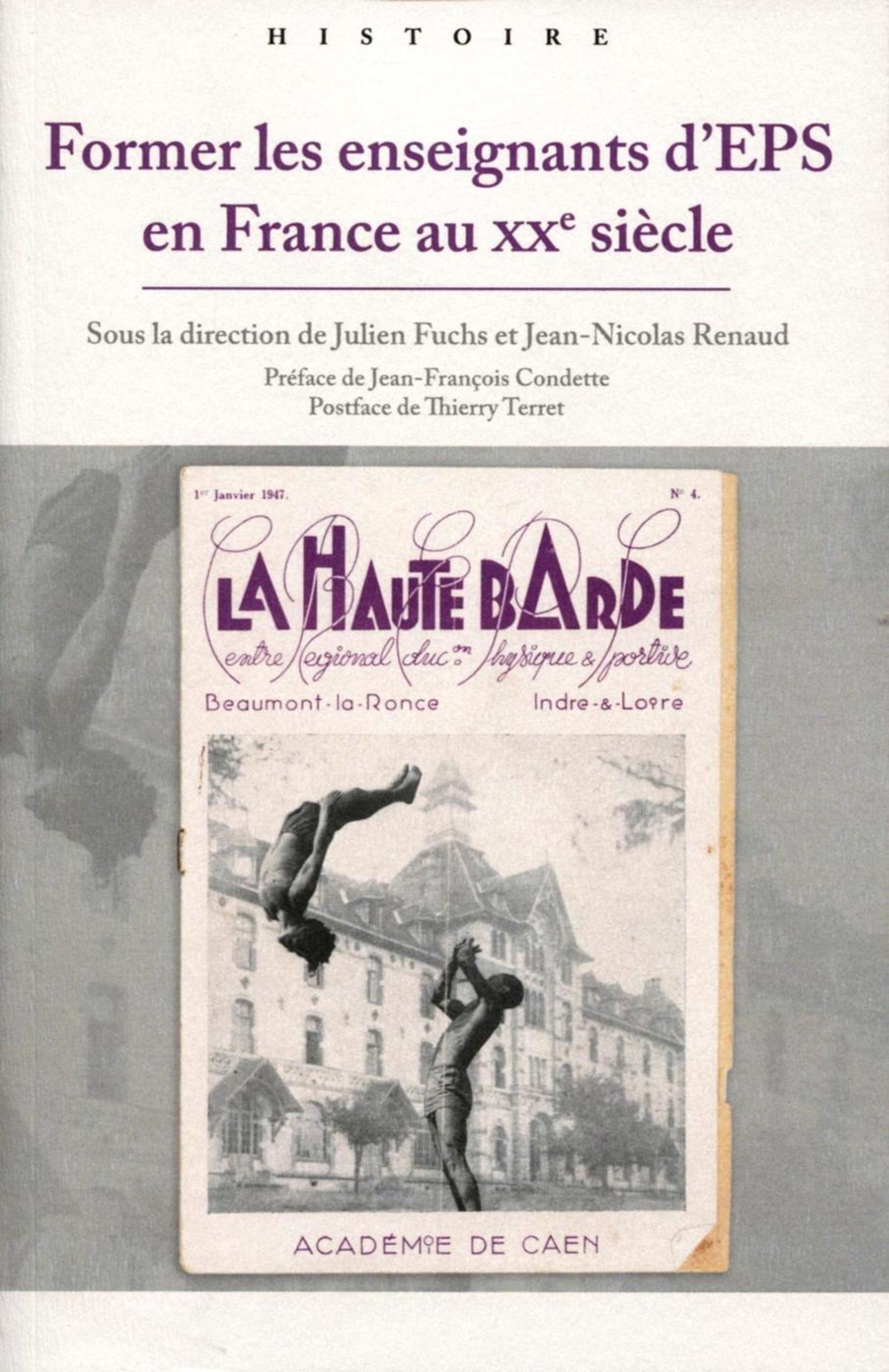 Former les enseignants d'EPS en France au XXE siècle