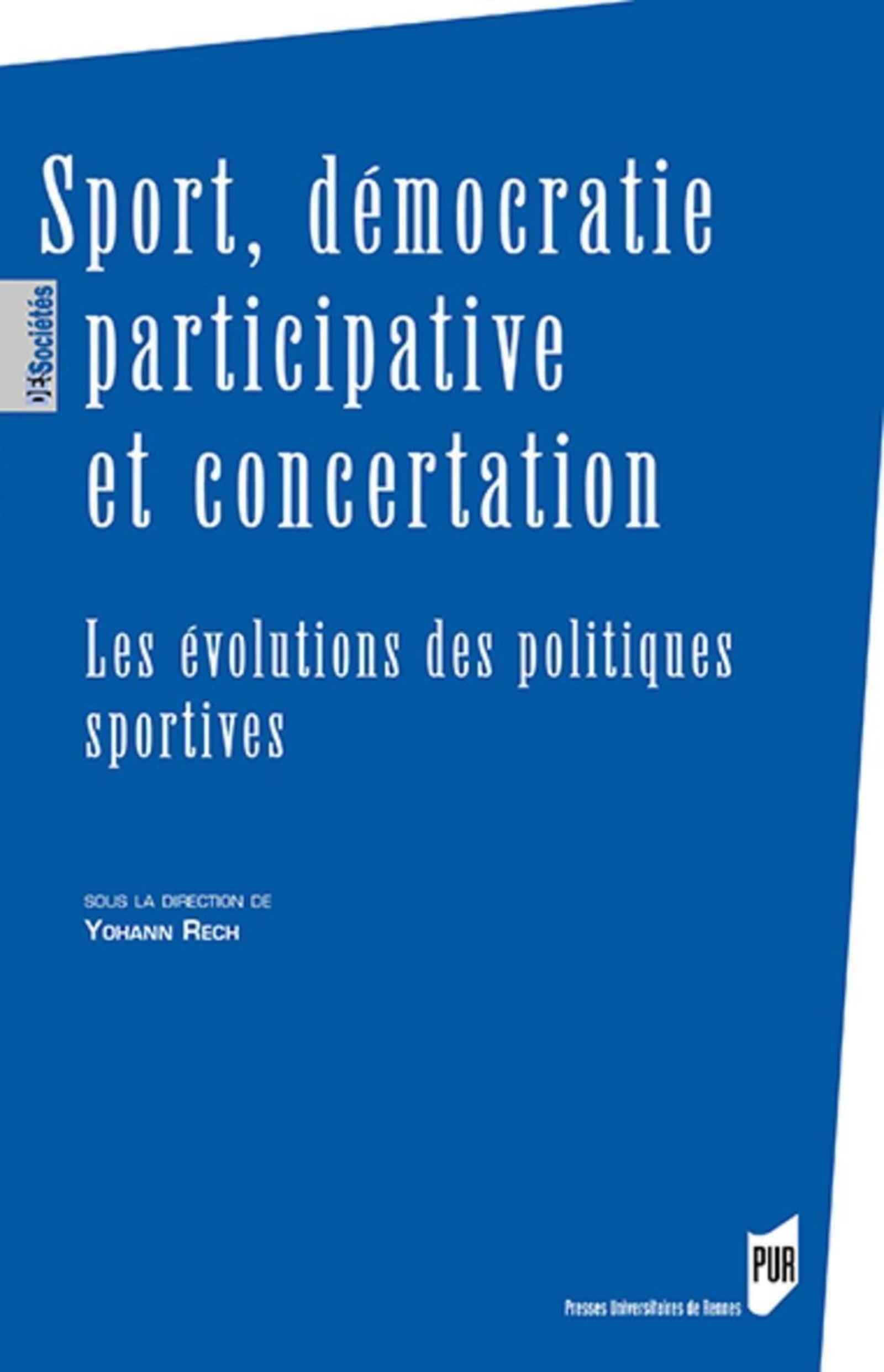 Sport, démocratie participative et concertation
