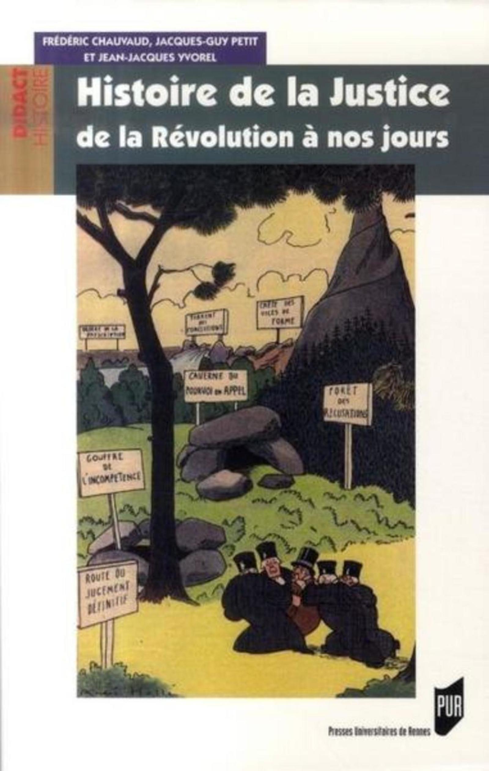 Histoire de la Justice de la Révolution à nos jours