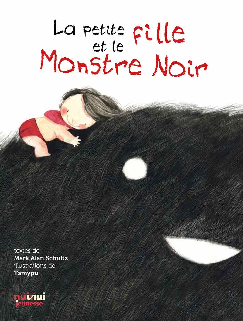 La petite fille et le monstre noir