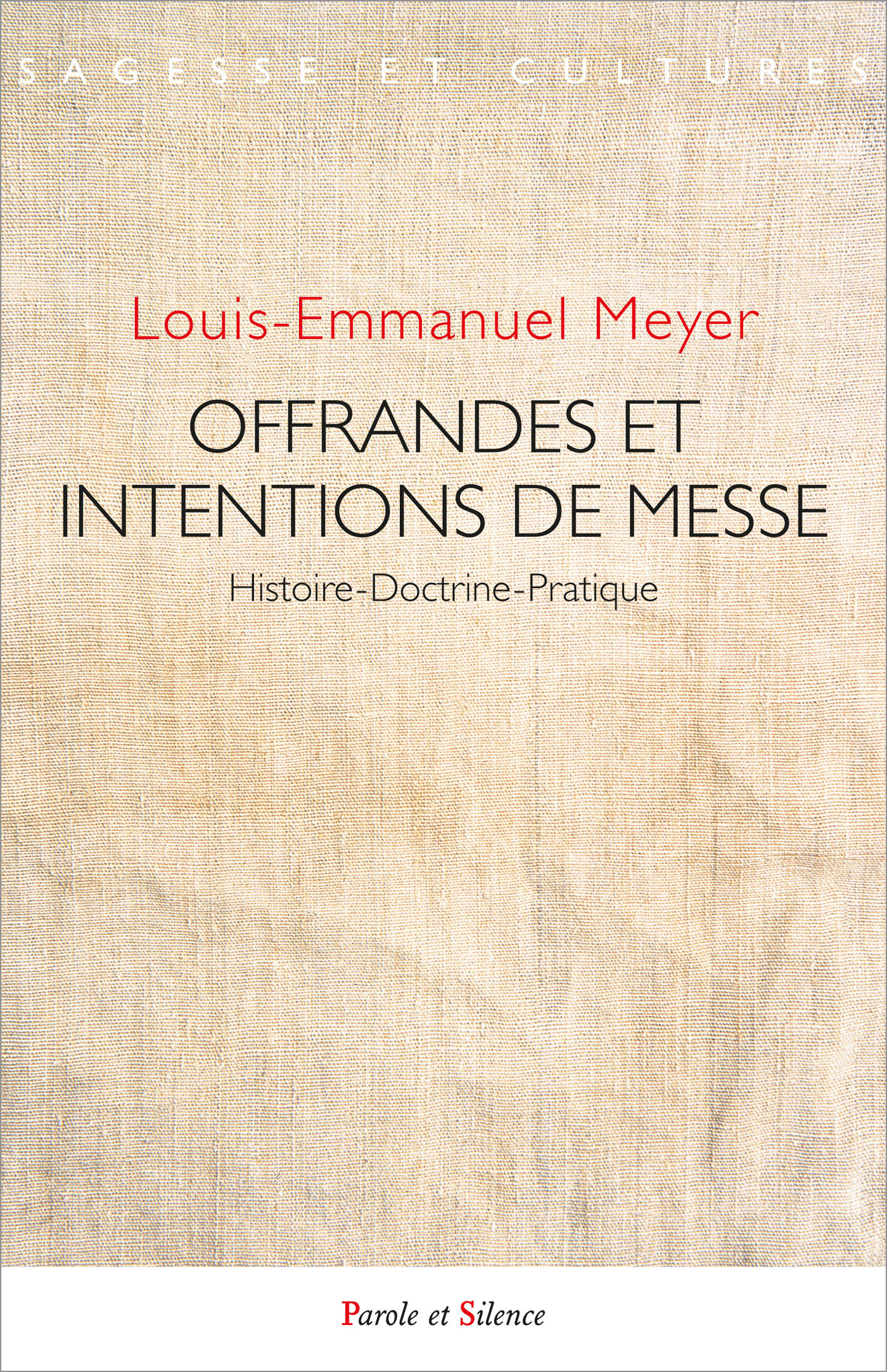 Offrandes et intentions de messe