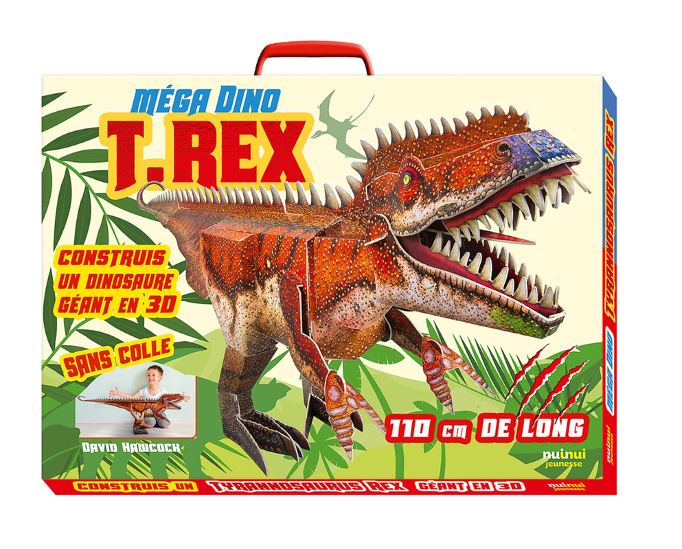 T-Rex - Construis un dinosaure géant en 3D