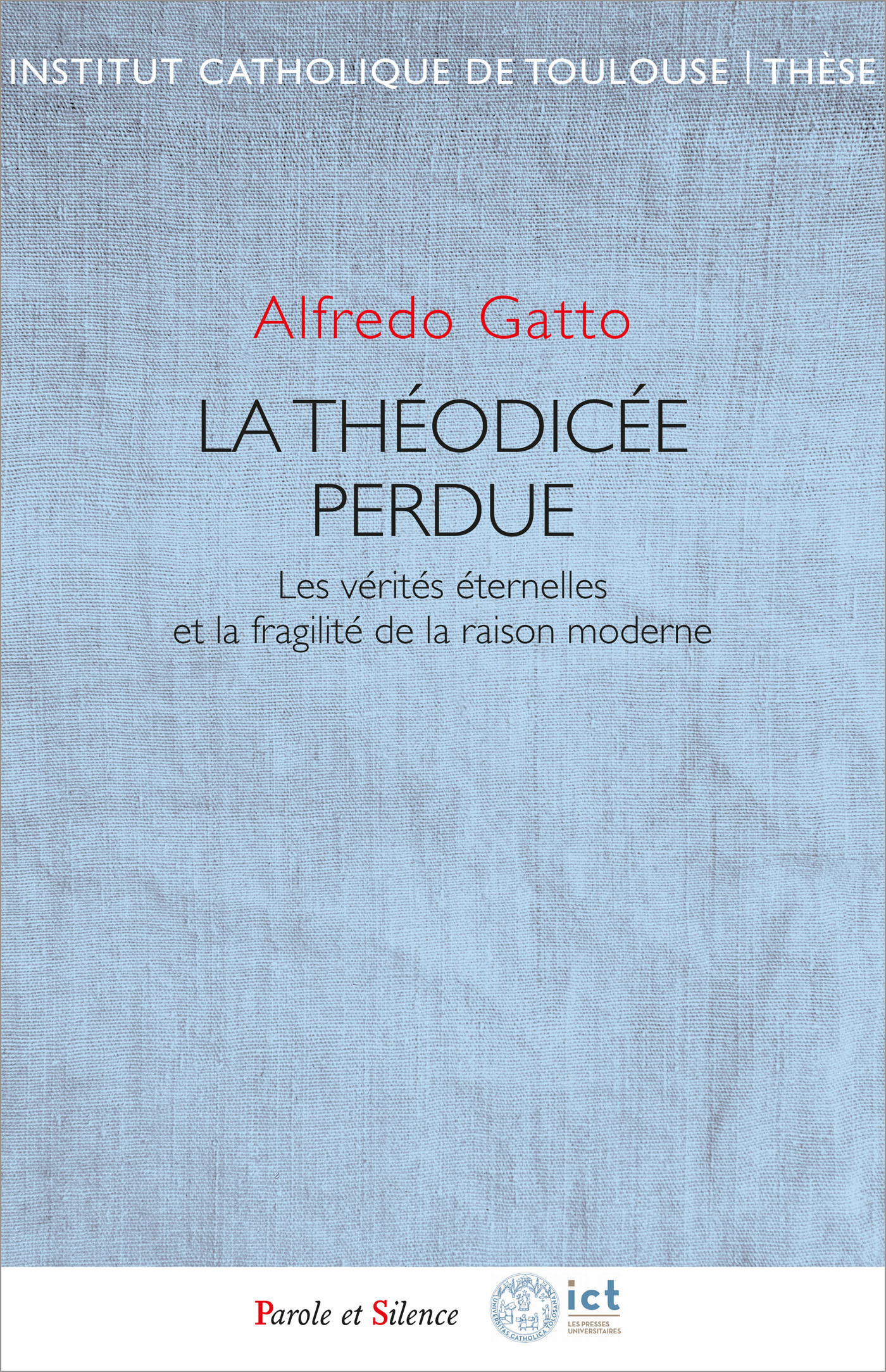 La théodicée perdue