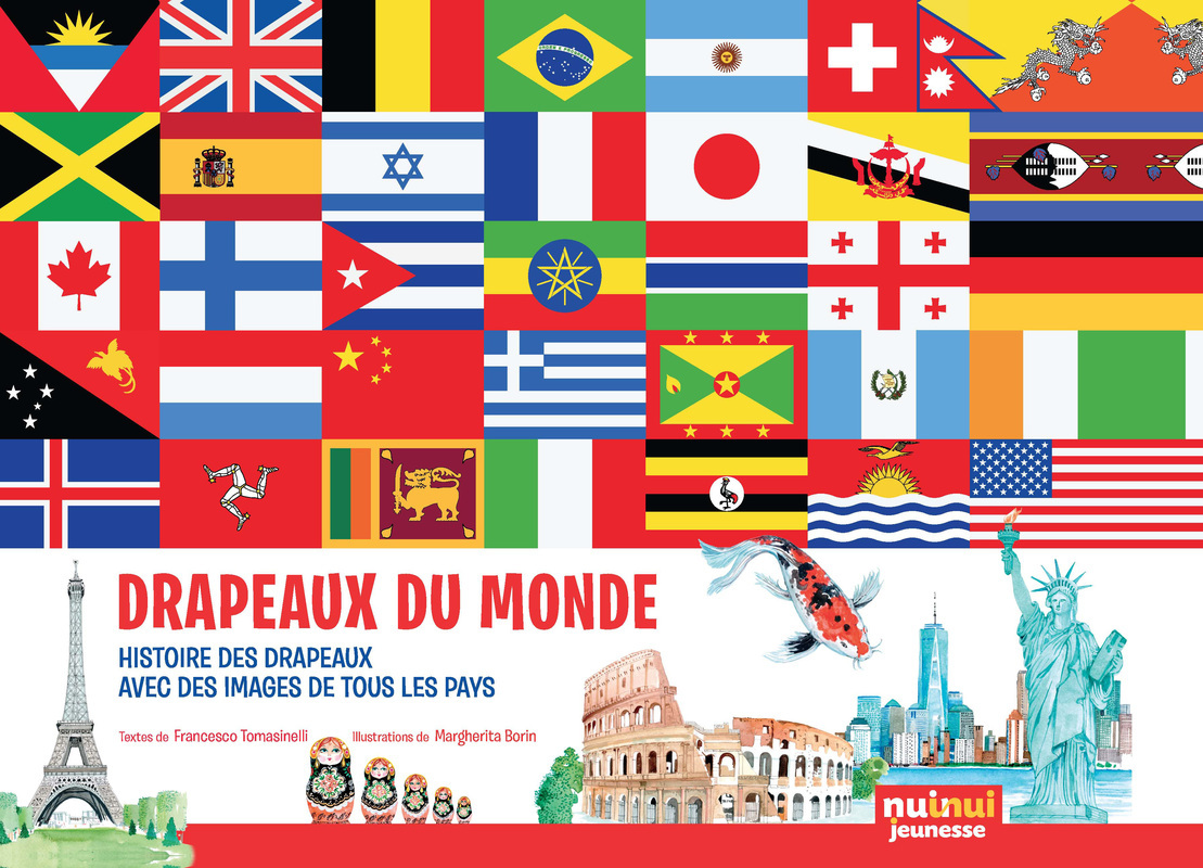 Drapeaux du monde - Histoire des drapeaux avec des images de tous les pays