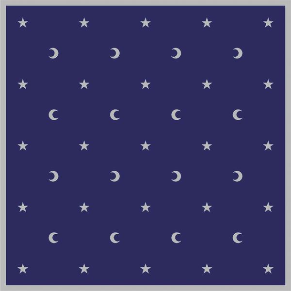 Tapis Lunes et étoiles