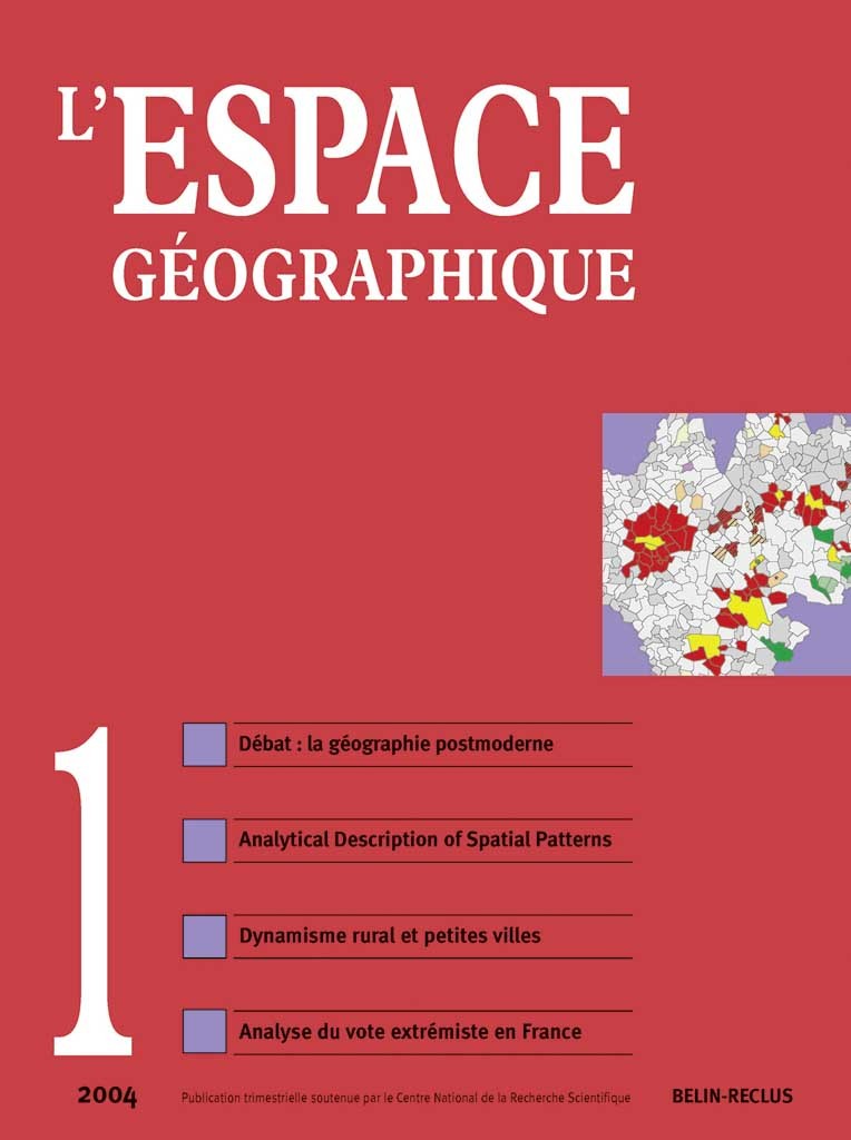 L'espace géographique - N°1