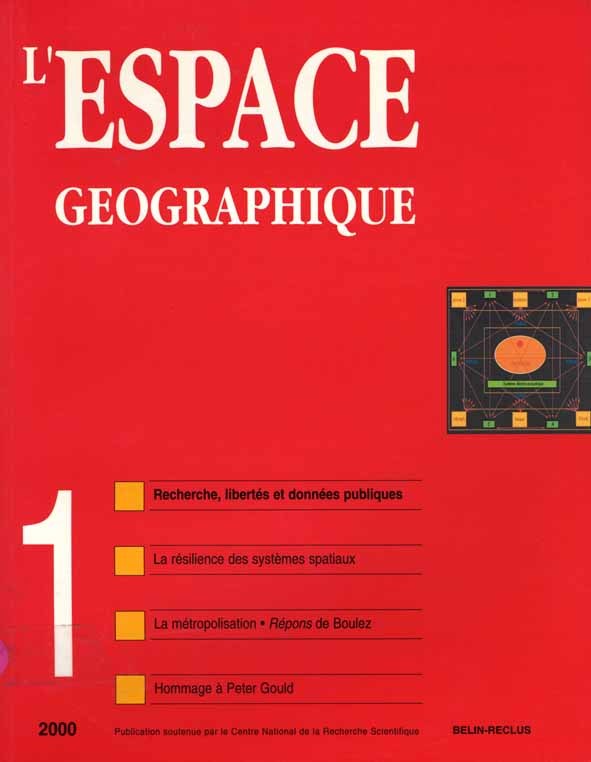 L'espace géographique - N°1