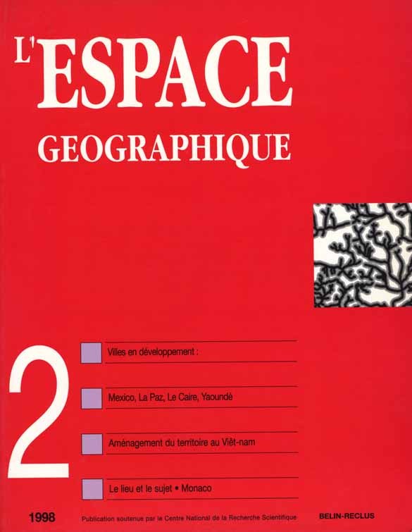 L'espace géographique - N°2