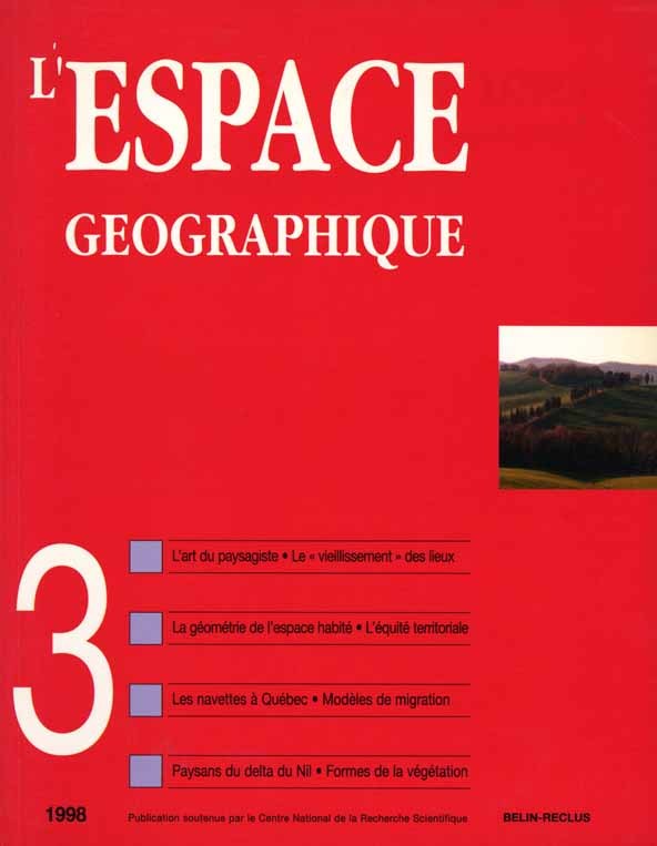 L'espace géographique - N°3