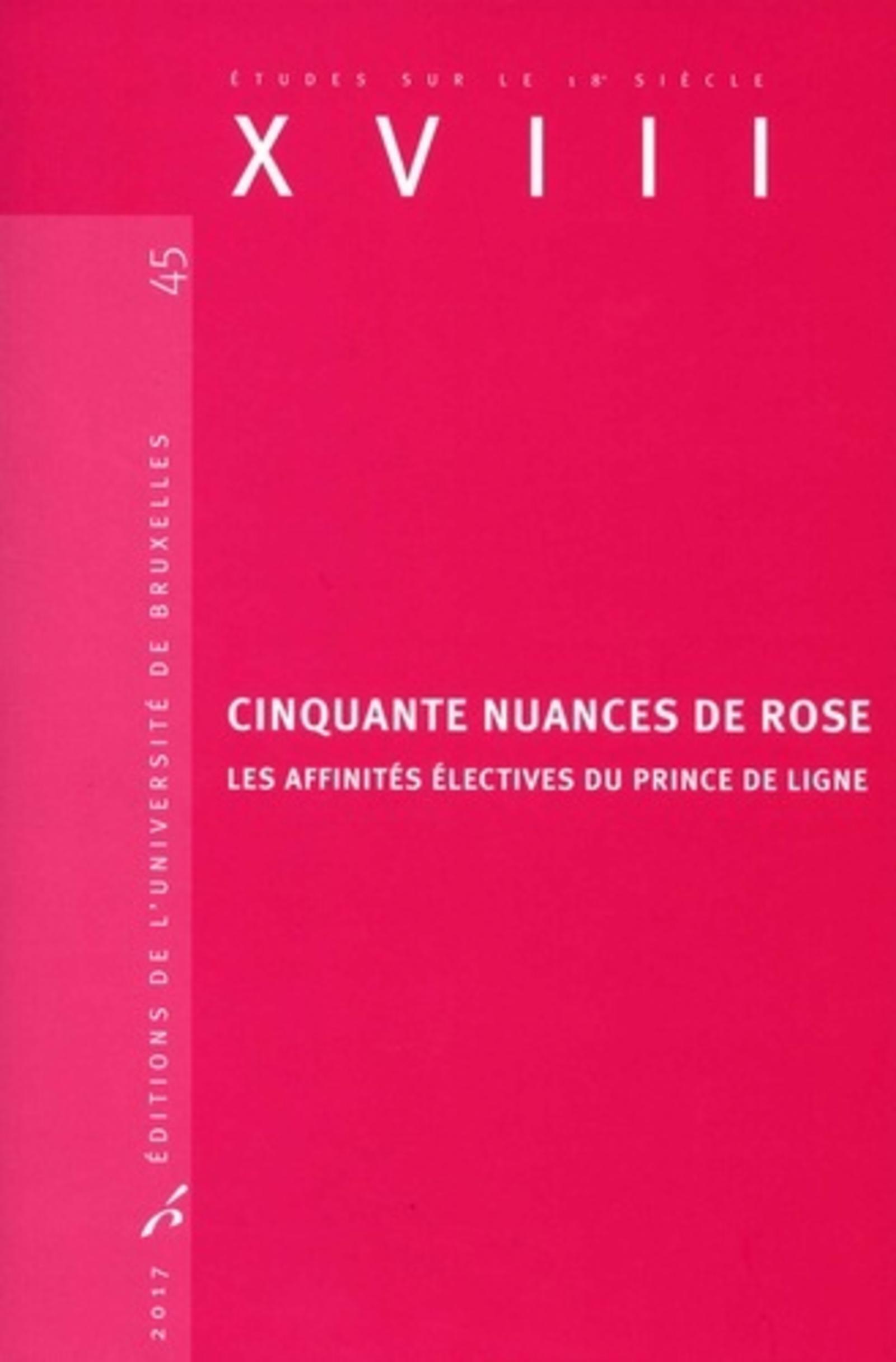 Cinquante nuances de rose