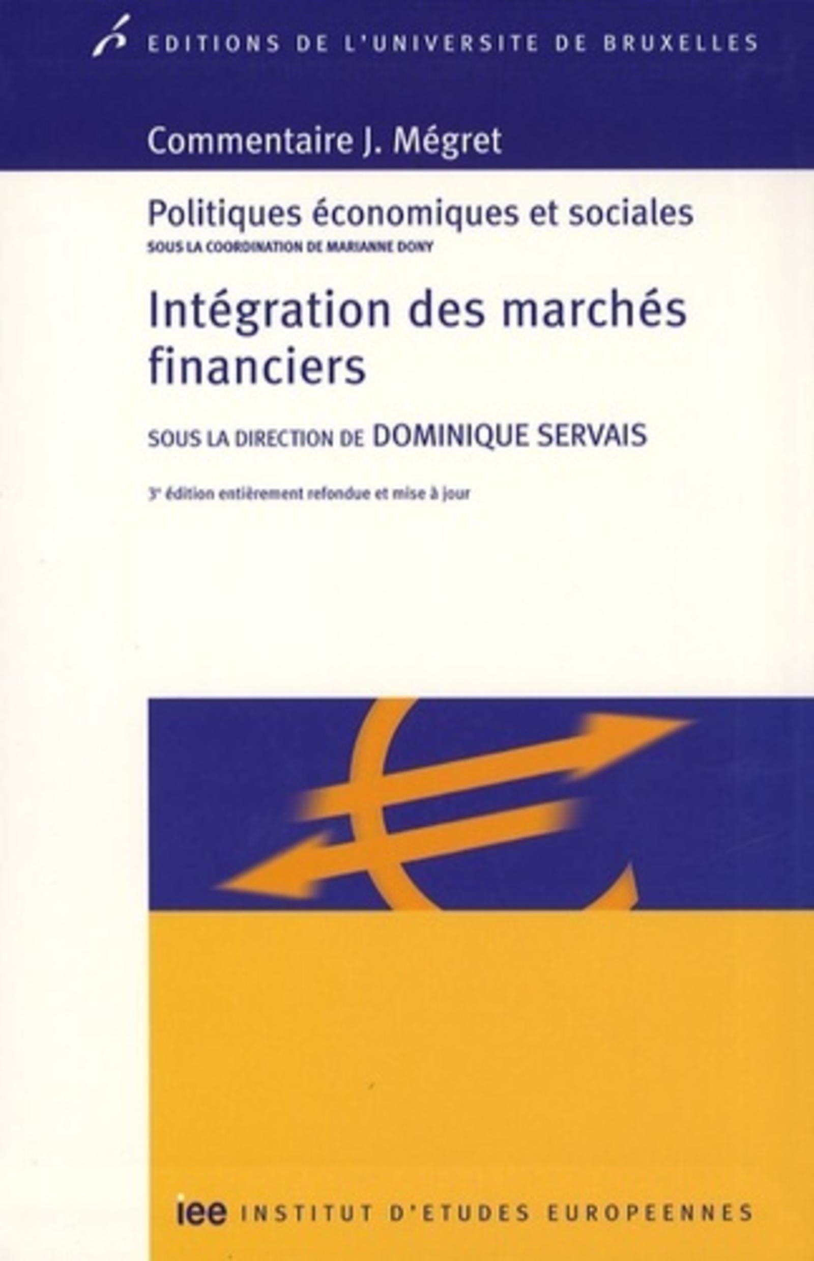 Intégration des marchés financiers